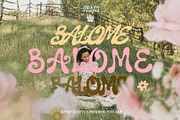 BALOME | Curvy Display Font, a Handwritten Font by ana & yvy (Thumbnail 1 of 12)