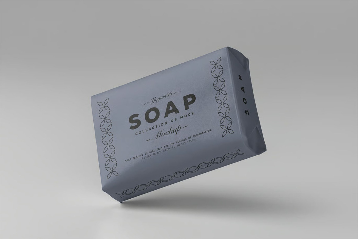 Soap Cube Mock-up, a Household Mockup by zippypixelstudio (Photo 4 of 9)
