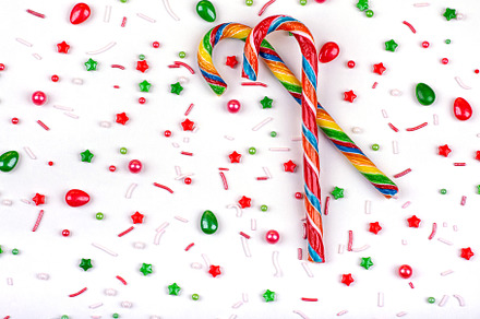 christmas candy background, a Holiday Photo by Photo for You