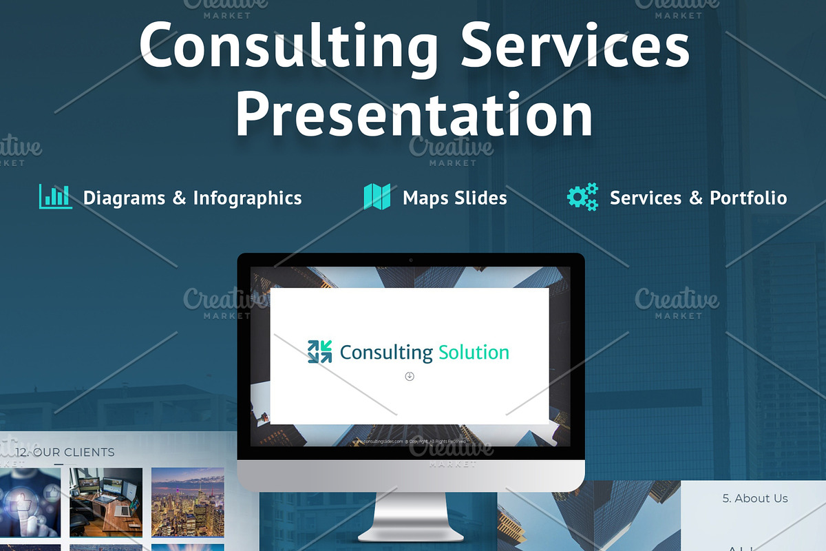 Consulting Service Presentation, a Presentation Template by MotoCMS (Photo 2 of 2)