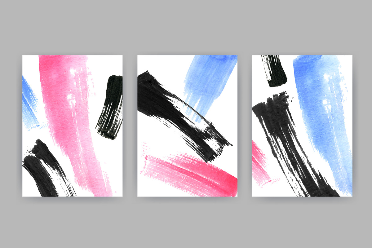 Textured poster cards set, a Texture Graphic by Good Studio (Photo 3 of 7)