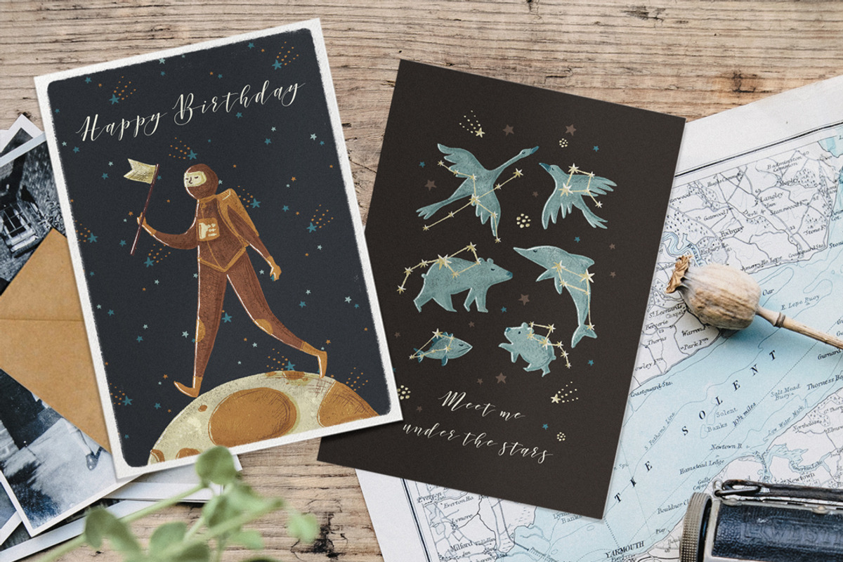 Space Travel Collection, a Decorative Illustration by Yeticrab (Photo 4 of 10)