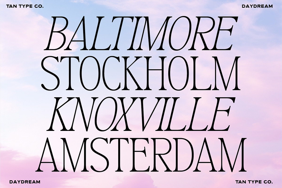 TAN-MIDSUMMER- DUO FONT, a Serif Font by TanType (Photo 7 of 10)