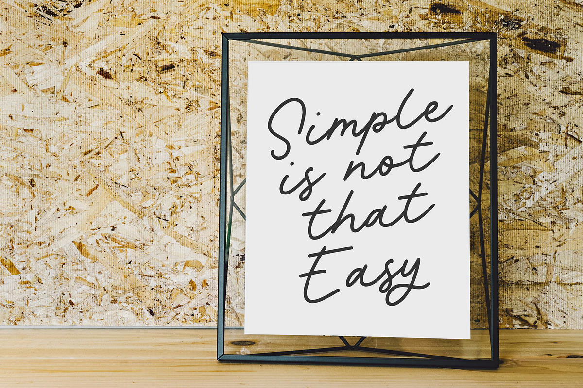 Rachel Bowie - Modern Monoline Font, a Script Font by Balpirick Studio (Photo 4 of 7)