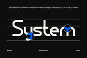 Bigoba - Modern Logo Font, a Sans Serif Font by Pandeka Studio (Thumbnail 2 of 9)