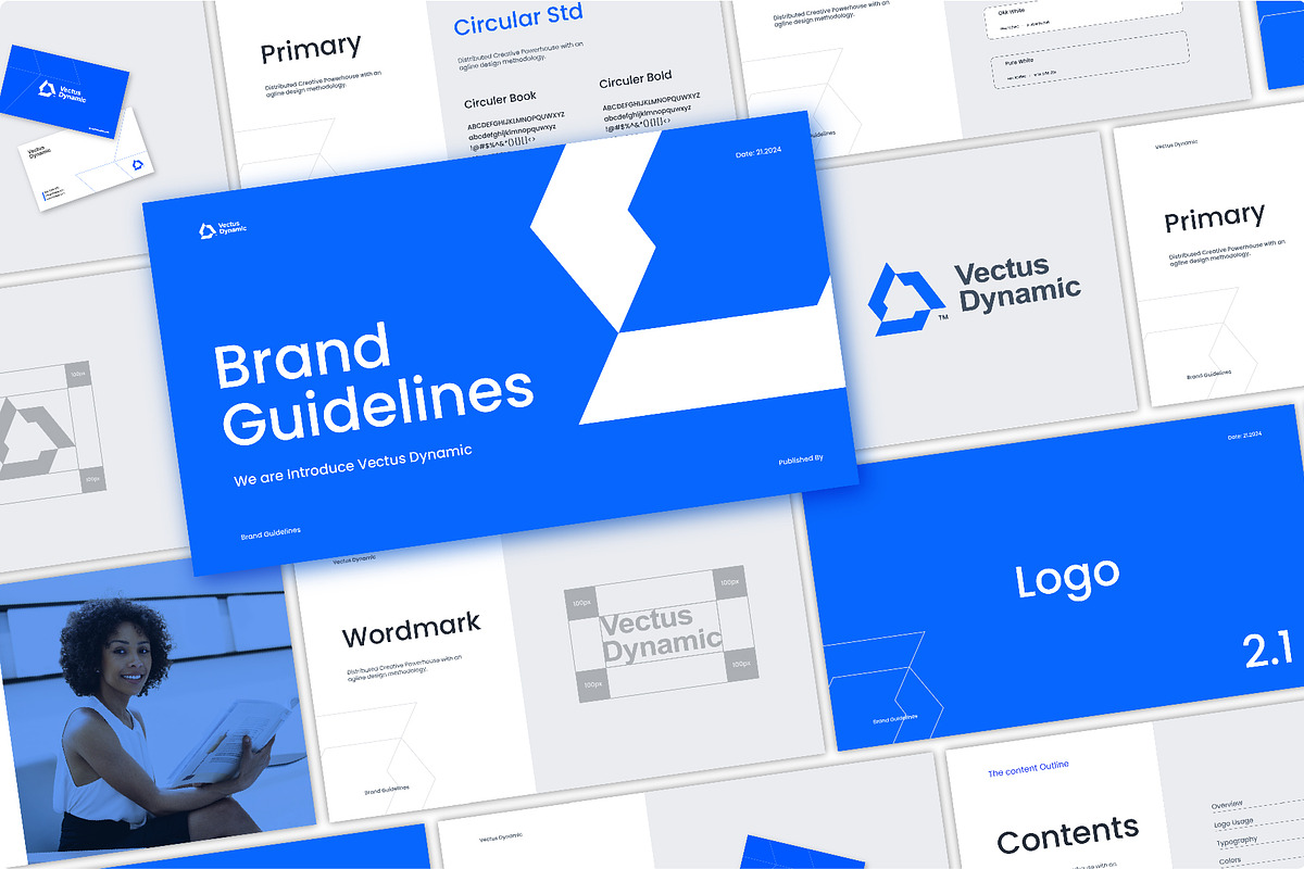 Brand Guidelines Template preview 2