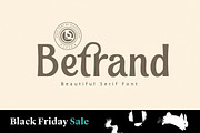 BETRAND - Serif, a Serif Font by Olexstudio (Thumbnail 1 of 7)