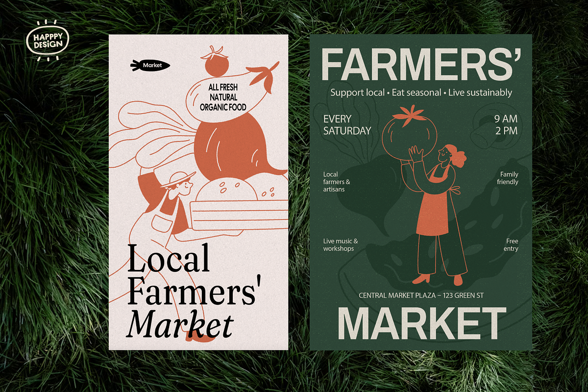 Farm & Harvest Illustration, a Food Illustration by happpydesign (Photo 8 of 11)