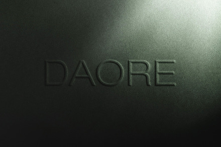 Logo Mockup Embossed on Paper, a Product Mockup by Asylab