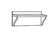 Wall Shelf Bracket Vector Bundle, an Illustration by Gaye Art (Thumbnail 7 of 51)