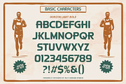 Horizon Light Typeface, a Sans Serif Font by alit design (Thumbnail 7 of 20)