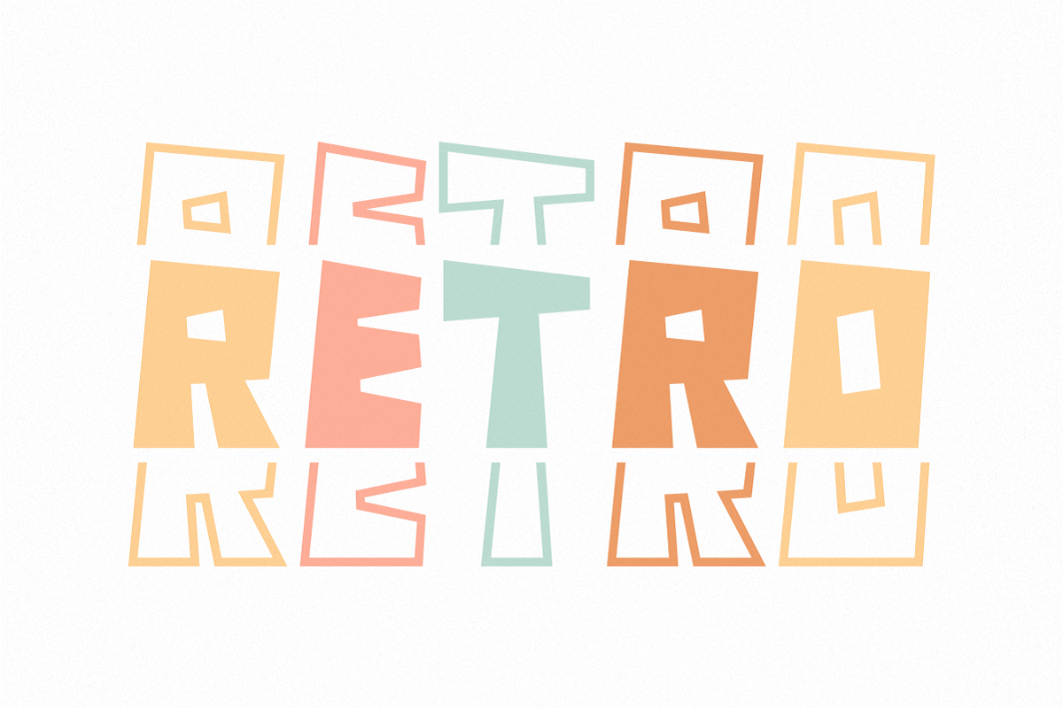 Playful Stacked - Modern Display, a Handwritten Font by Pian45 Studio (Photo 3 of 6)