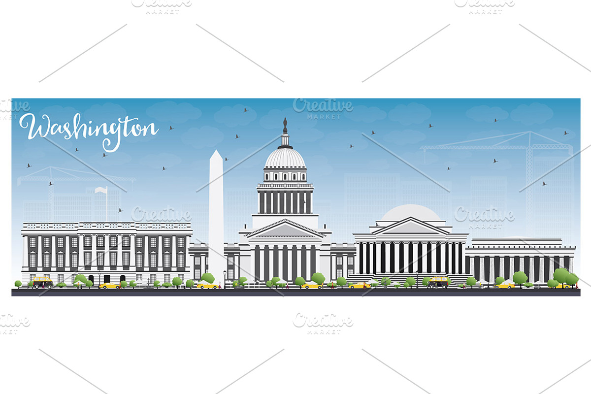19 USA Cities, a Person Illustration by Booblgum (Photo 5 of 5)