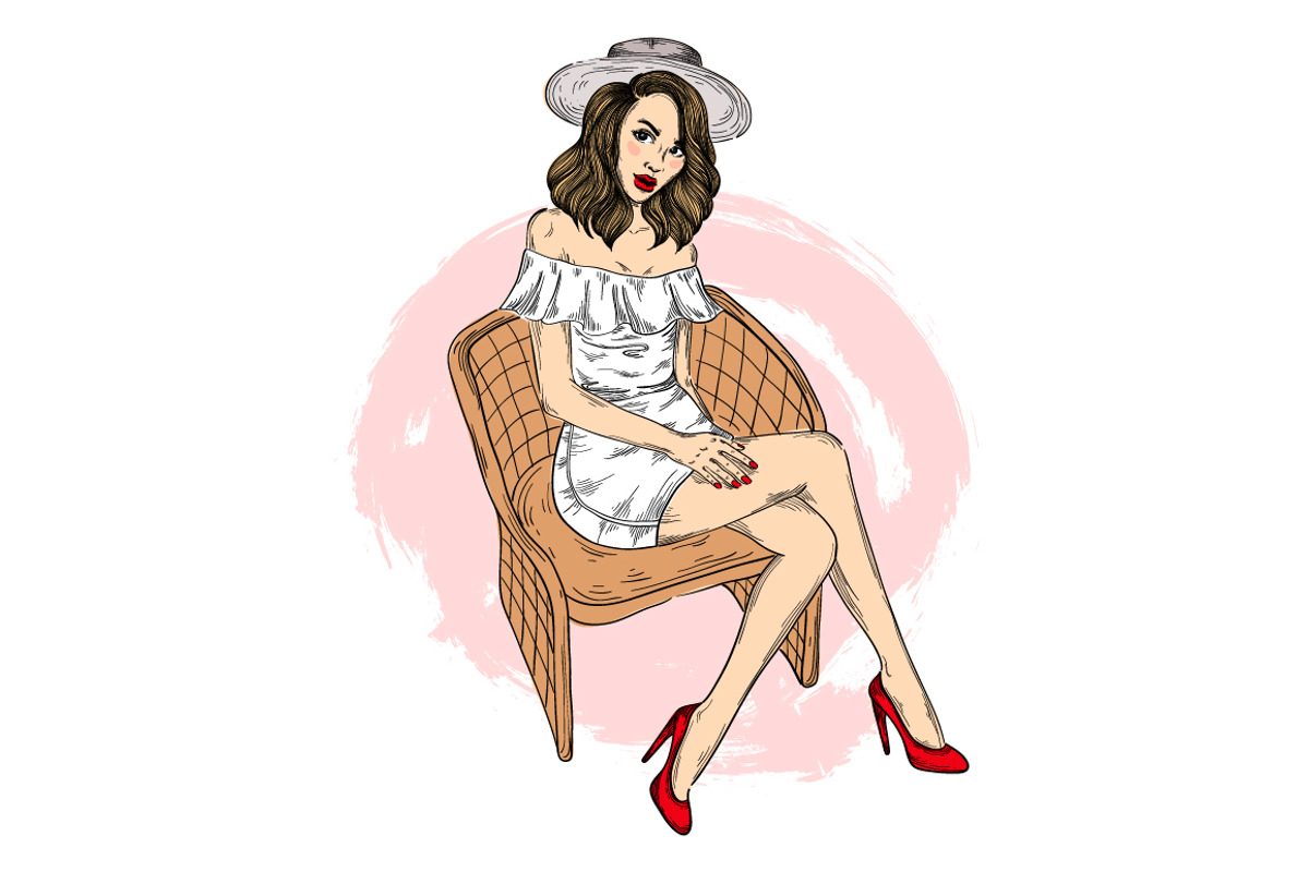 Fashion girls illustration, a Person Illustration by Tierre3012 (Photo 2 of 12)