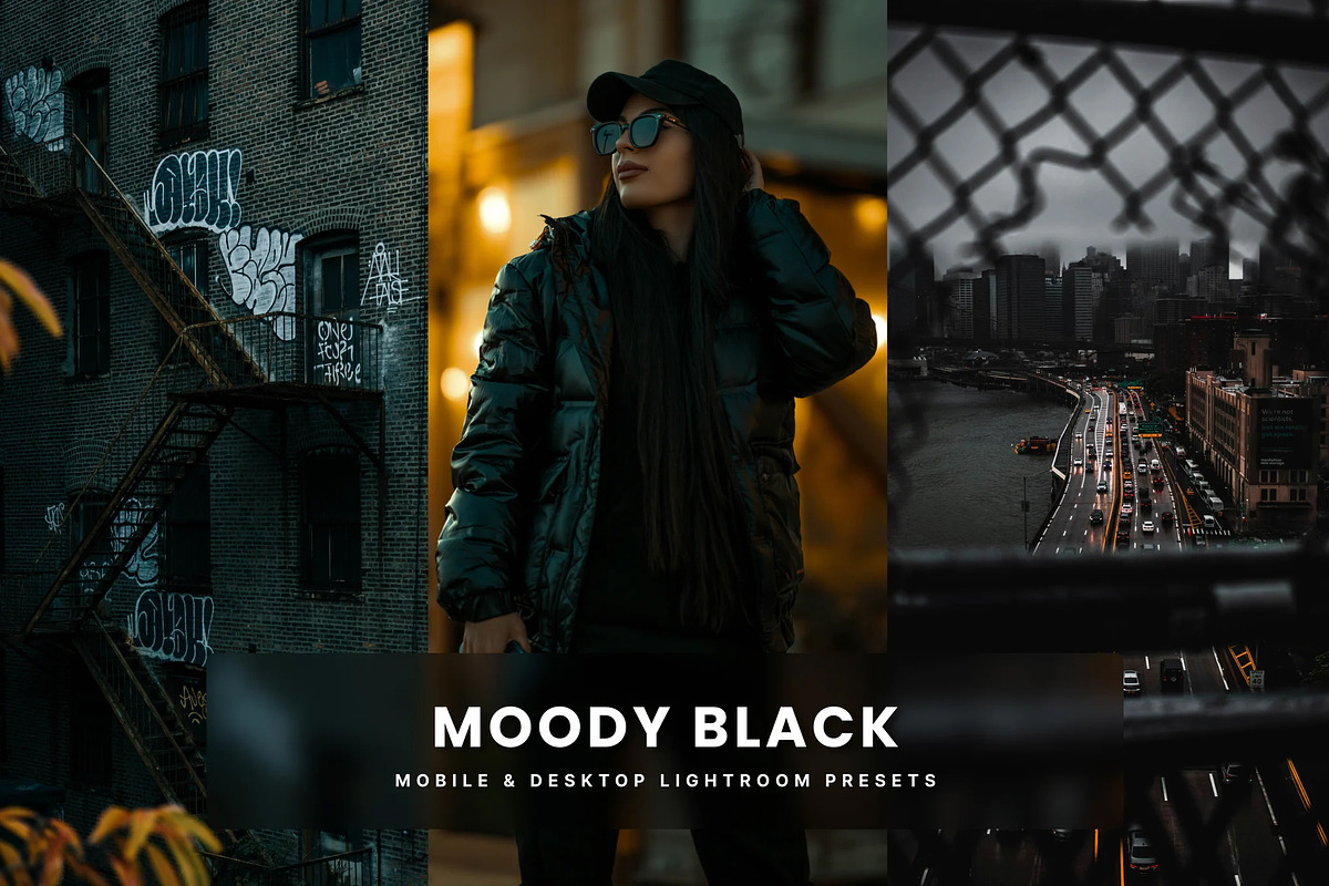 Moody Black Lightroom Presets, a Preset Add-On by Brand Earth (Photo 1 of 4)