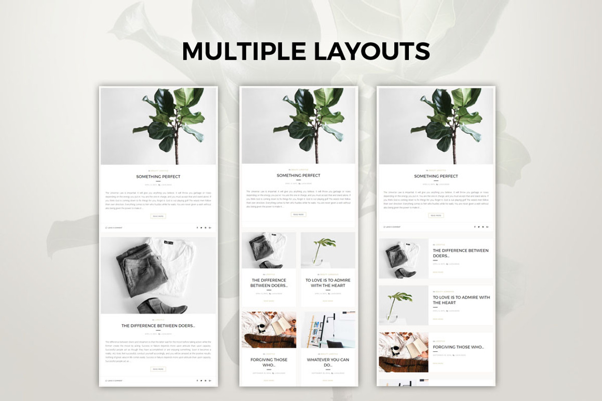 Minimal Wordpress Blog - TheWayIlive, a WordPress Template by LucaThemesCom (Photo 3 of 5)