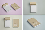 Notepad Mockup Set, Sketchbook, a Books & Magazine Mockup by Tahtagraphic (Thumbnail 4 of 7)