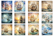 Vintage Ship Ocean Junk Digital, a Photo by Wow Magic (Thumbnail 1 of 2)