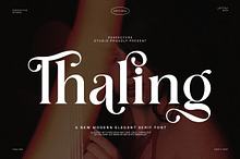 Thaling Modern Serif Font