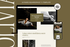 Squarespace Template for Therapist, a Squarespace Template by Row Creative