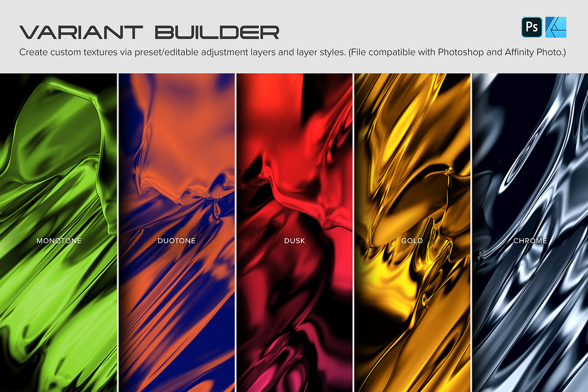 Glisten: Reflective 3D Textures, a Texture Graphic by Chroma Supply (Photo 7 of 16)