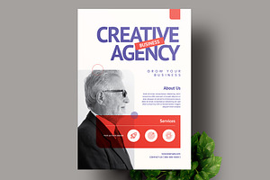 Corporate Agency Flyer, a Flyer Template by Pixelpick