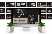 Music Concert - Musical Powerpoint, a Presentation Template by Deepslide Studio (Thumbnail 6 of 6)