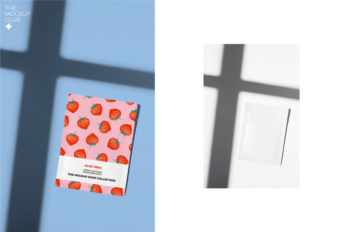BEAUTY MASK POUCH BAG MOCKUP SET, a Packaging Mockup by MCKP*ME (Photo 9 of 11)