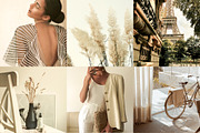 4 Lightroom Presets CHAMPAGNE, an Action Add-On by Graace Studio (Thumbnail 2 of 8)