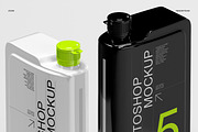 Engine Oil Bottle Mockup Set, a Cups & Container Mockup by Renderteam (Thumbnail 8 of 8)