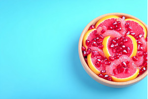 A side view of a fruit salad, a Food & Drink Photo by ZinetroN