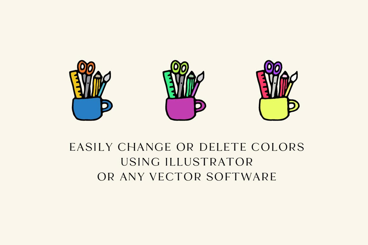 Arts and Crafts Icons Clipart Set, an Icon by Lemonade Pixel (Photo 3 of 8)