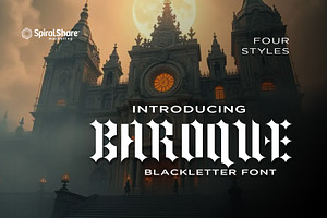 Baroque Blackletter Font