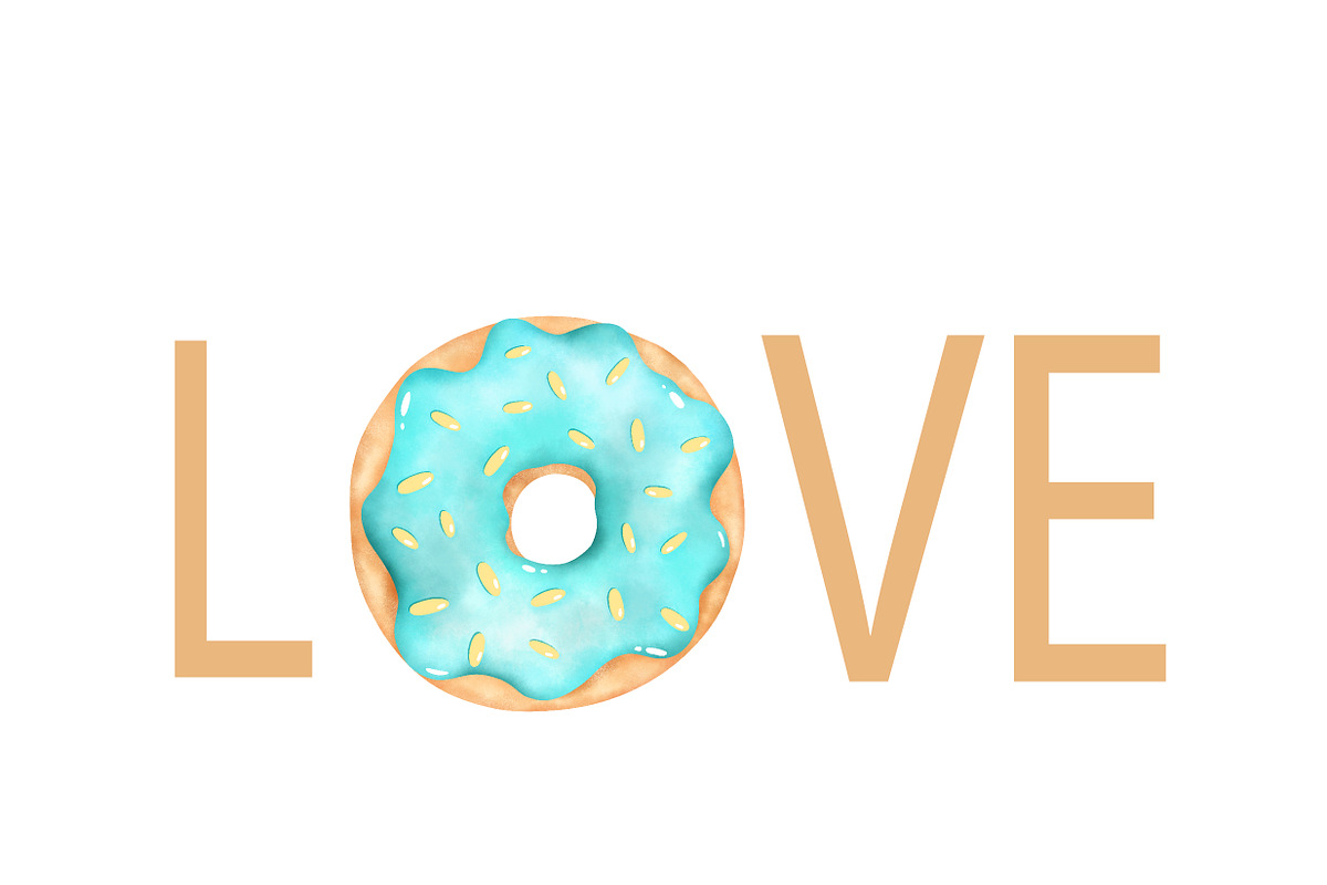 Bakery Watercolor Clipart, an Illustration by Natalya_Mona_Art (Photo 7 of 8)