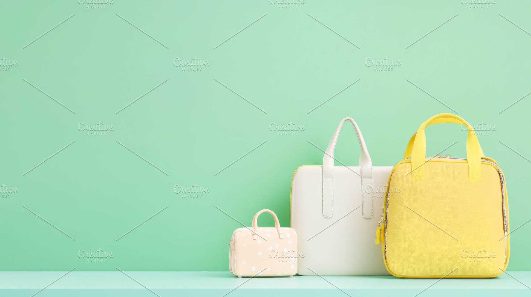 Luggage collection in various sizes, a Photo by Dvoevnore photos