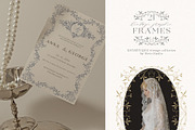 Baroque Vintage Vector Frames Crests, a Decorative Illustration by Veris Studio (Thumbnail 2 of 12)