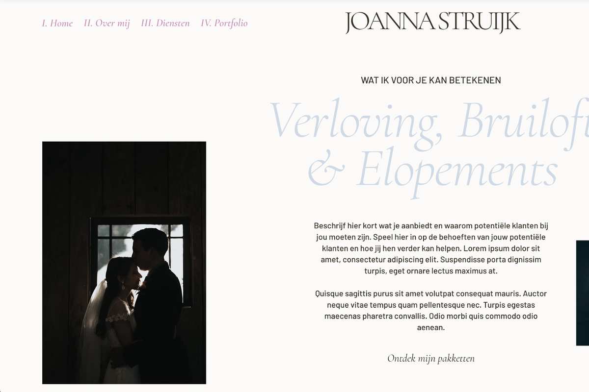 Joanna | Template for WIX Studio, a Wix Template by LisaHulshofDesign (Photo 9 of 9)
