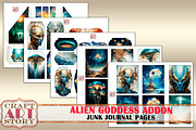 Alien Goddess Junk Journal ADDON, an Object Illustration by CraftArtStory (Thumbnail 2 of 3)