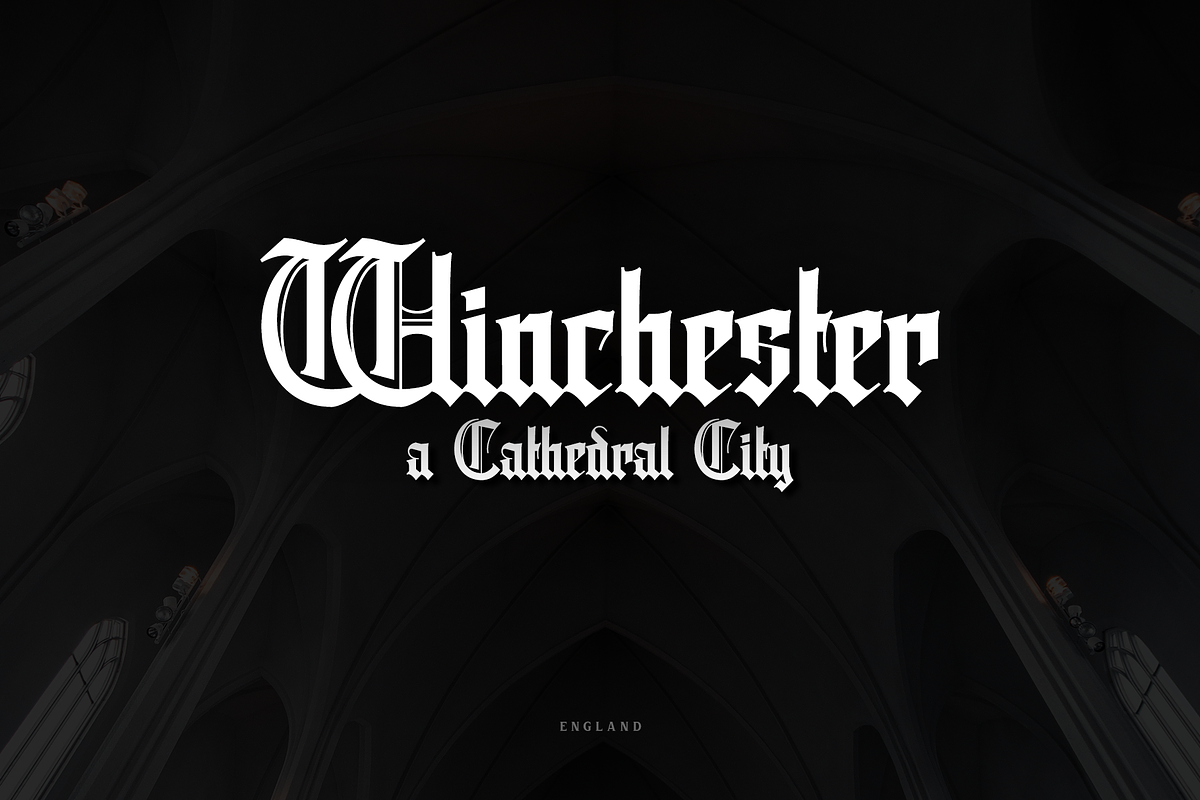Avexia, a Blackletter Font by ilhamtaro (Photo 2 of 9)