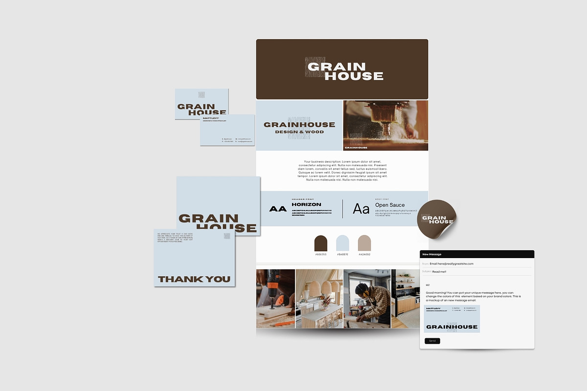 Brand Kit Template for Canva, a Branding & Logo Template by StudioVH (Photo 3 of 4)