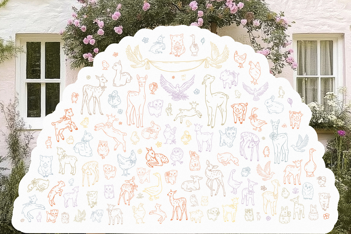 Village Romance - Whimsical Graphics, an Object Graphic by AnMark (Photo 15 of 16)