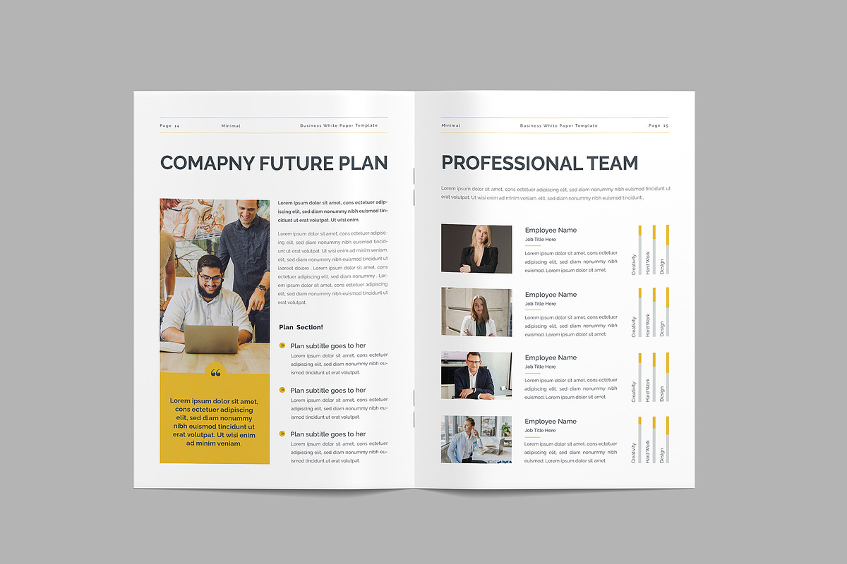 Whitepaper Template, a Brochure Template by afsar.hossain (Photo 8 of 9)