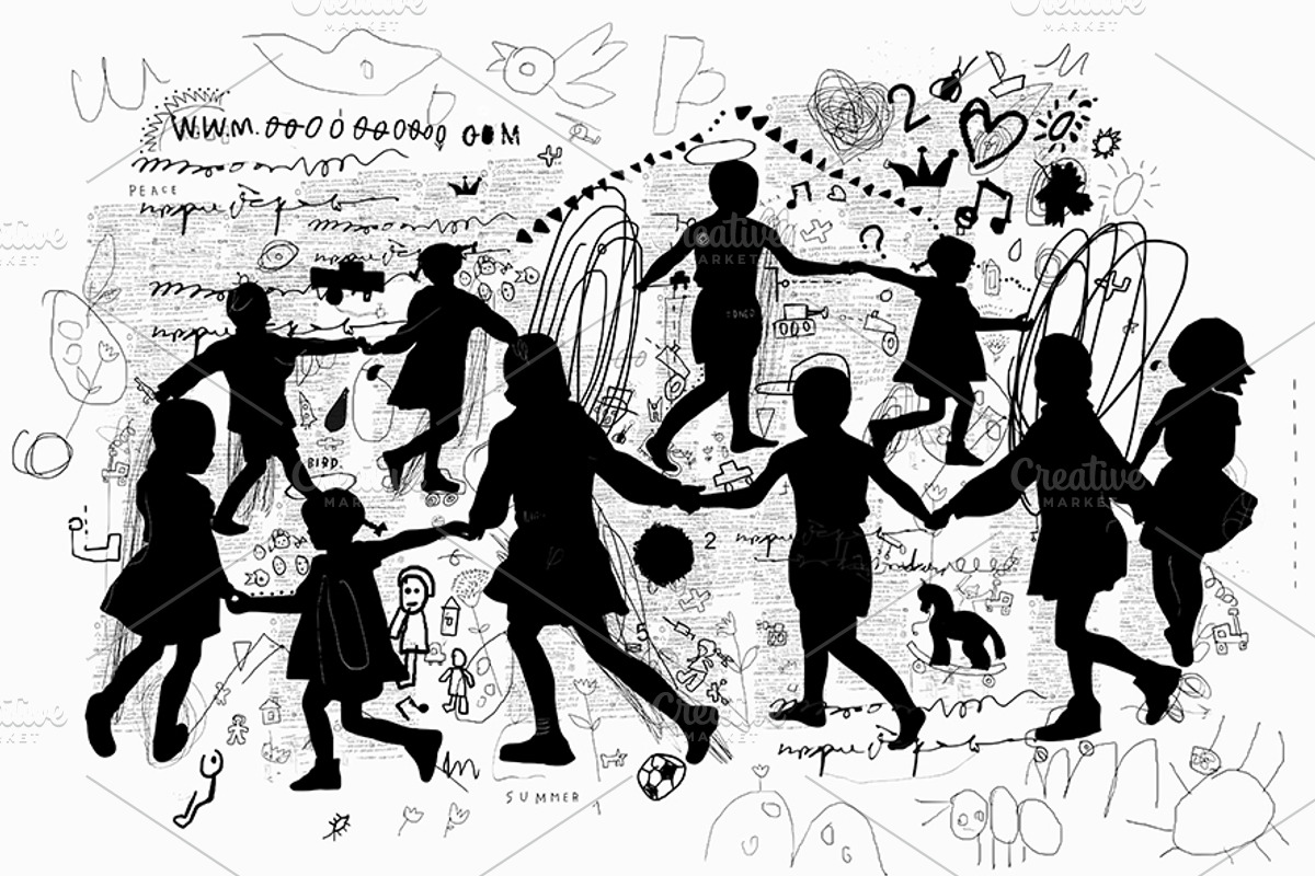 Roundelay, an Education Illustration by Cloob2000