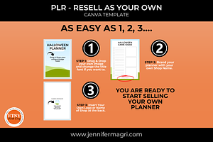 PLR Halloween Planner For Resellers