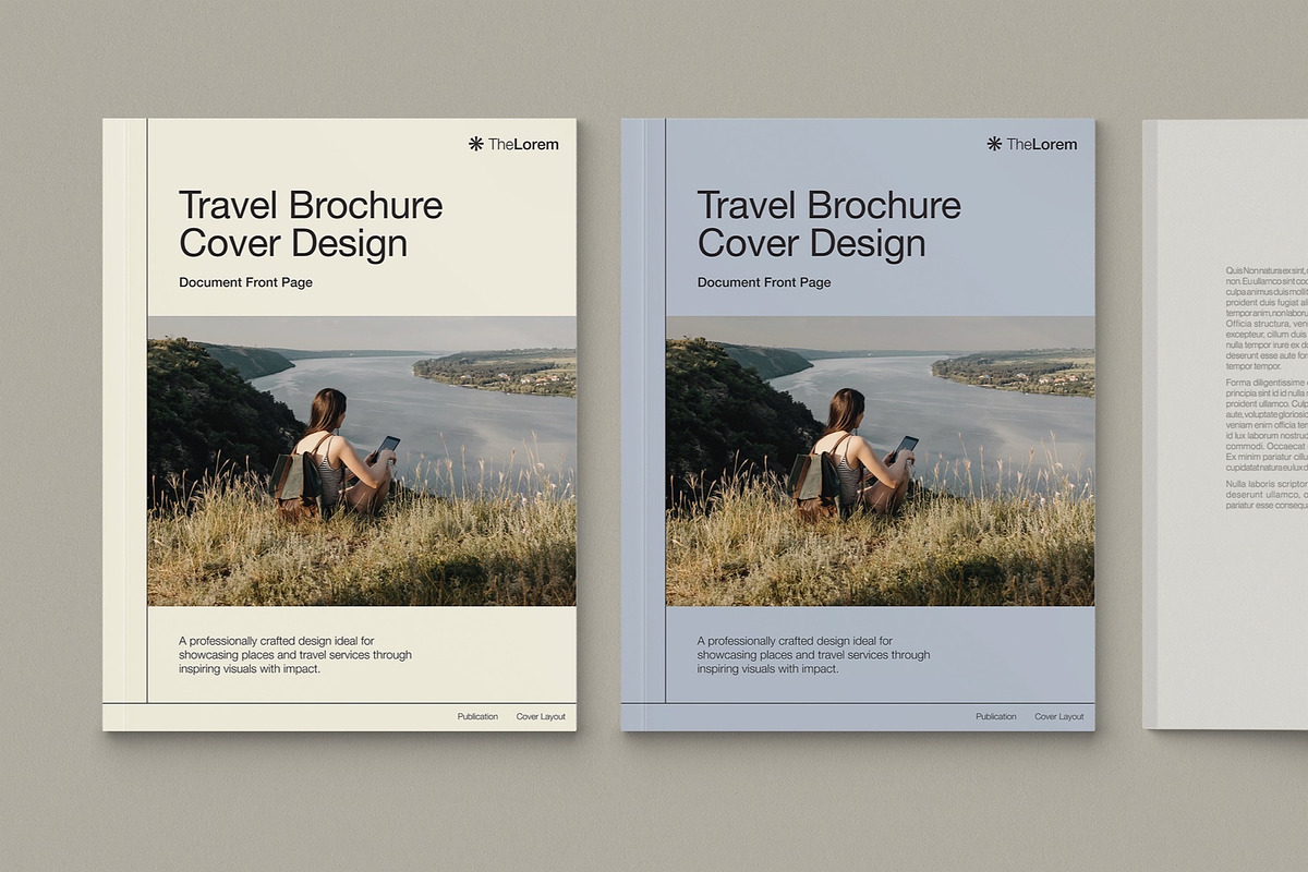 Travel Brochure Cover Template, a Brochure Template by BrandPacks (Photo 2 of 6)