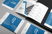 Annual Report Template, a Brochure Template by DesignCrest (Thumbnail 2 of 14)