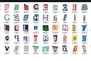 Ransom Letter Font, an Object Graphic by castanearias (Thumbnail 3 of 4)