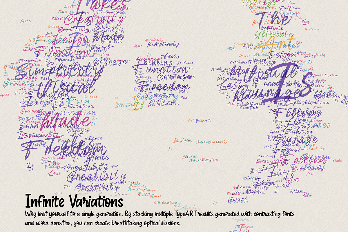 TypeART - Dynamic typography engine, a Plug-in Add-On by DesignRocket (Photo 5 of 8)