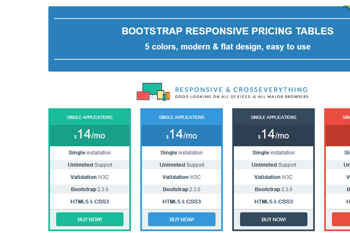 FLATSCROLLER Bootstrap 3.0. landing, a Landing Page Template by Bootstraptor (Photo 5 of 5)