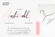 Josephine | Fashionable Script Font, a Script Font by Runsell Studio (Thumbnail 6 of 12)